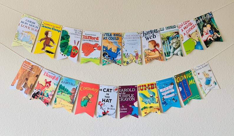 Storybook Banner, Baby Shower, Storybook Birthday, First Chapter, One ...