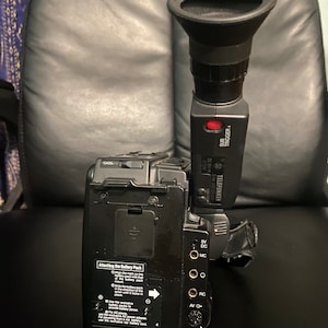 Camcorder RARE 1990 with additional battery and charger with battery included