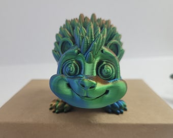 3d Printed Hedgehog | Adorable Desk Toys | Fun Gifts For Kids | Multi-color Prints | Adorable Prints