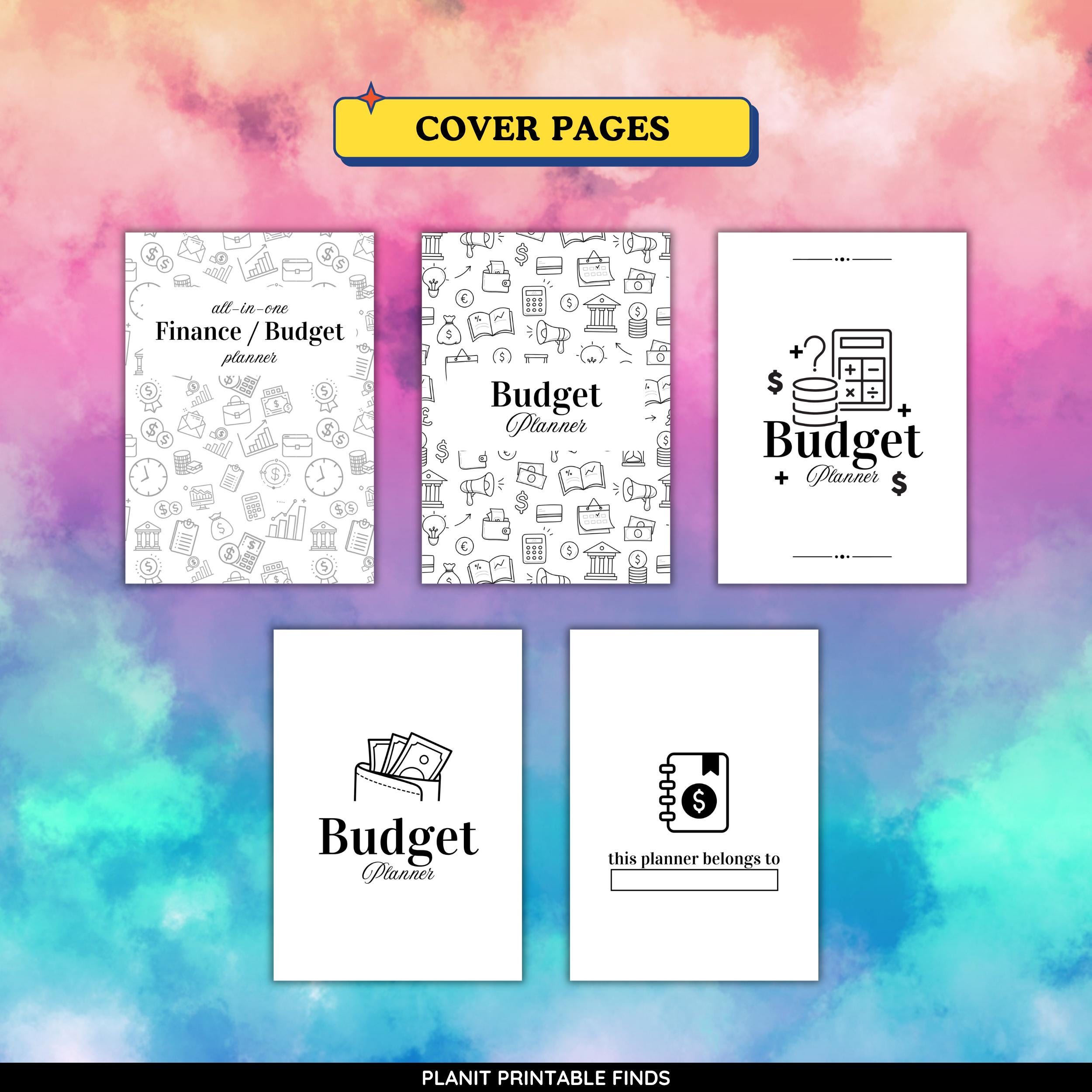 Ultimate Budget Planner Bundle Printable Year Week Monthly Month Budget ...