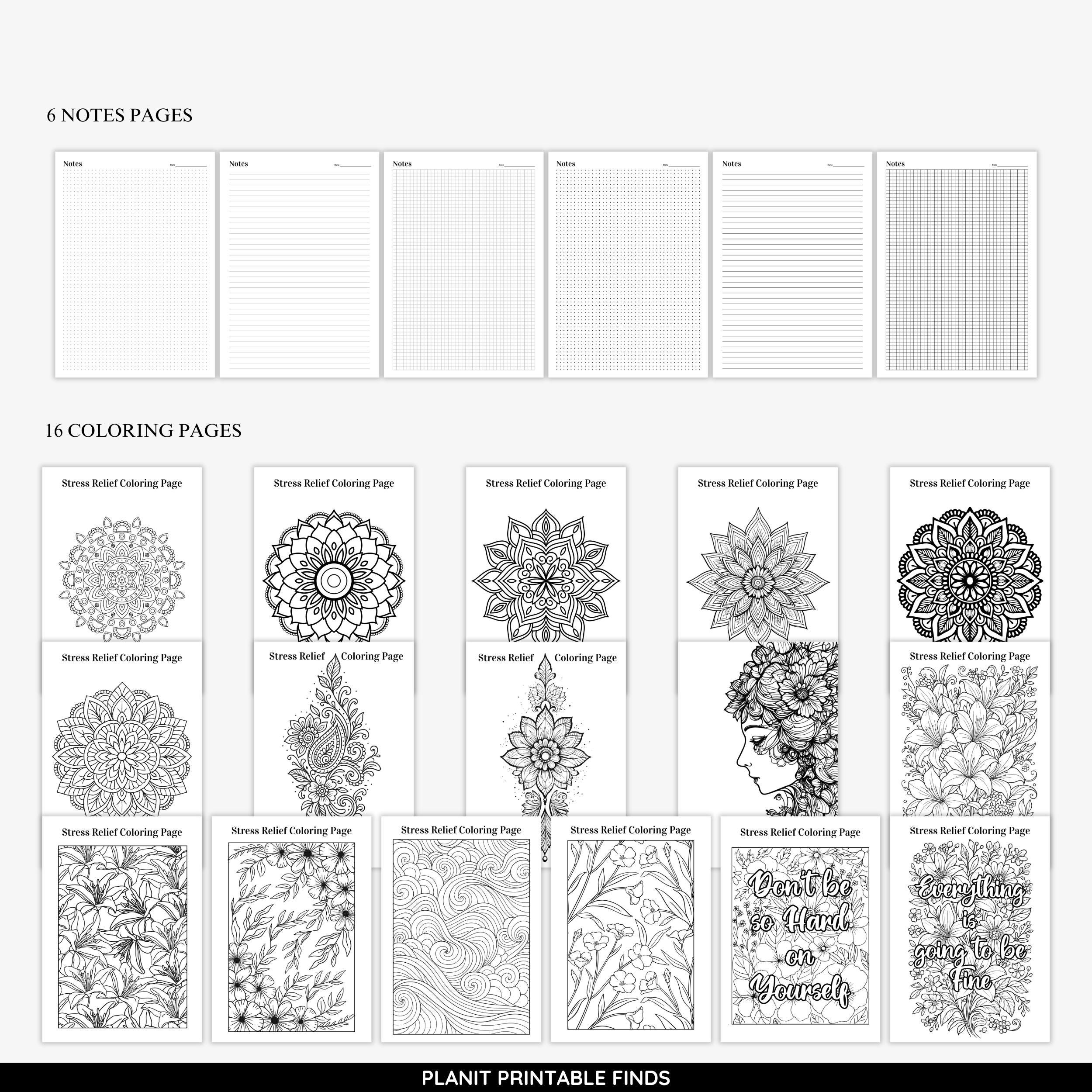 Ultimate ADHD Planner Bundle Printable All in One Ultimate Life Binder ...
