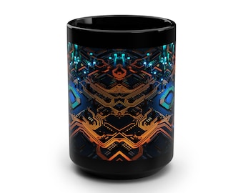 Circuit Board Mug | Computer Geek Gift | IT Professional Coffee Cup  Programmer and Electronics Lover Gift