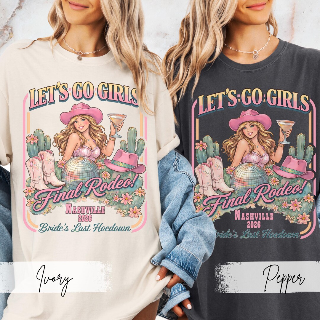 Last Rodeo Bachelorette Shirt, Nashville Bach Party, Cowgirl ...