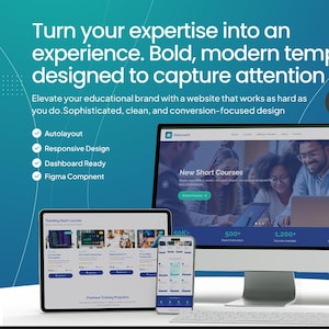 EduCoach – Modelo de site para cursos online e coaching | Modelo HTML para cursos de curta duração para profissionais ocupados