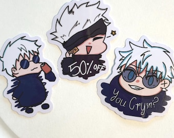 Jujutsu Kaisen Gojo Satoru Anime Sticker Regalo para los amantes del anime