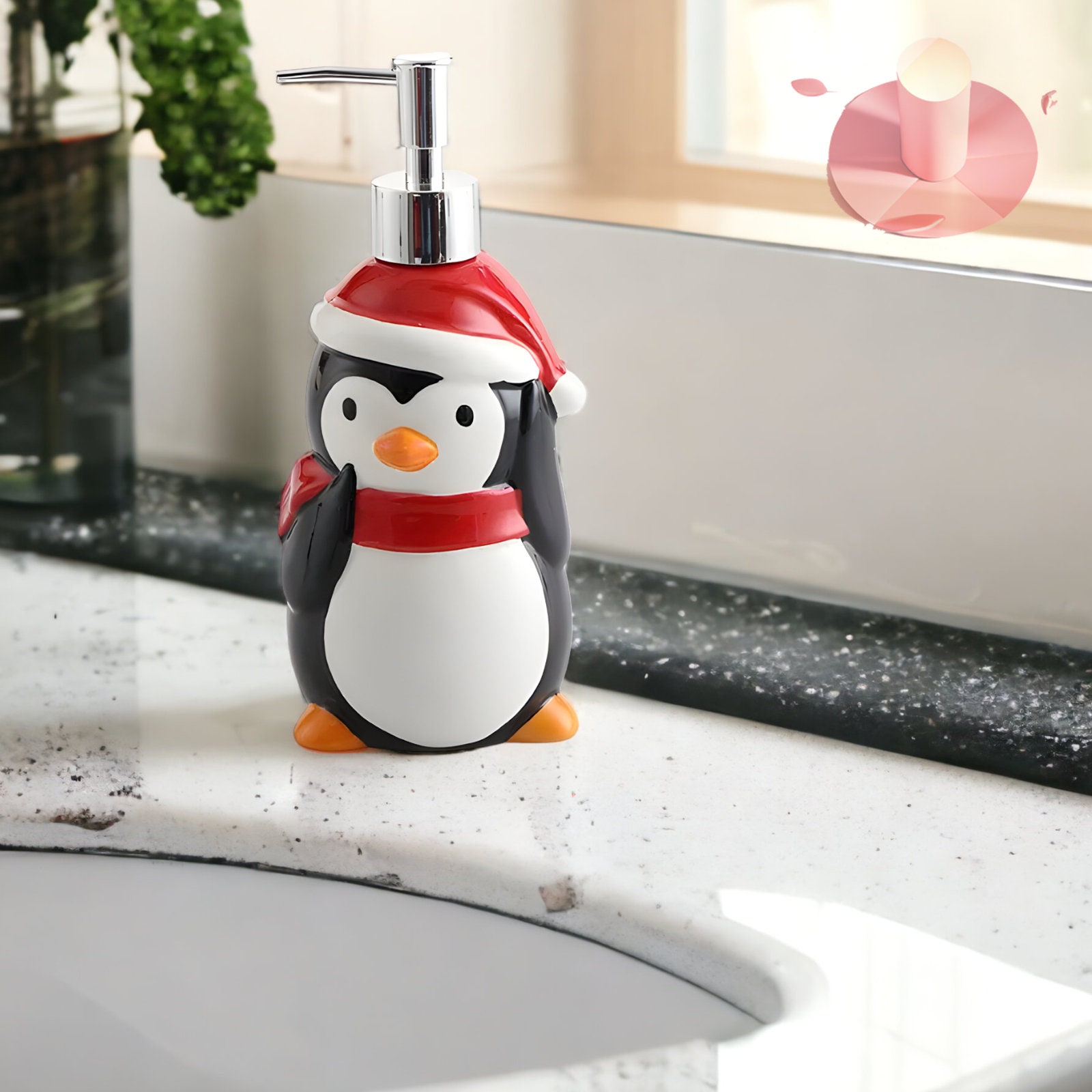 Christmas Soap Dispenser Handmade Snowman Ceramic Pump for Etsy Australia