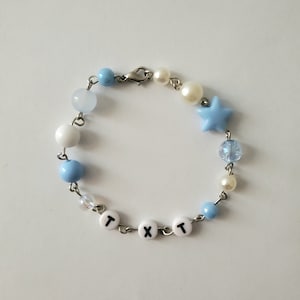 Unique Handmade TXT Bracelet - Kpop Fashion Accessory Jewelry