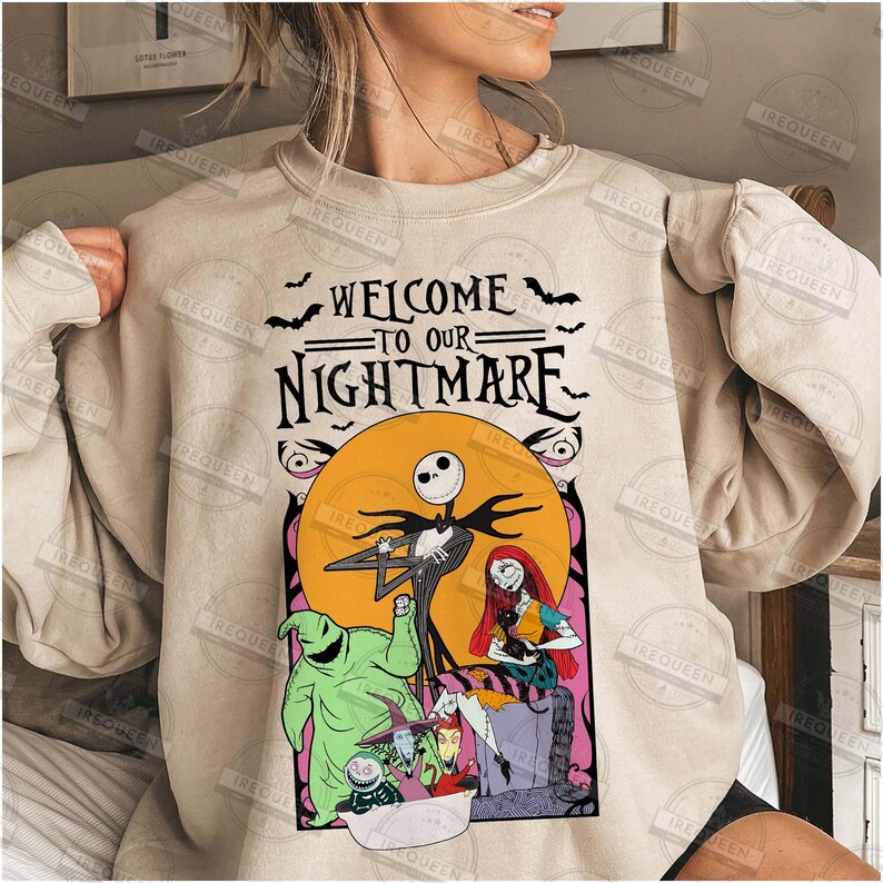 15 Halloween Nightmare Couple Png Bundle, Meant to Be Png, Spooky