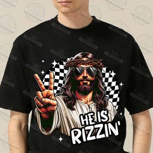 He is Rizzin Png, Funny Easter Jesus Meme Png, Jesus Easter Memes Png ...