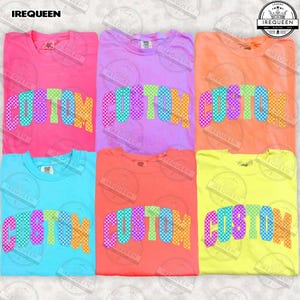Custom Back to School PNG Neon Checkered, Coquette Kindergarten Pre-K 1st 2nd 3rd 4th Grade Png, Girly Pink Bow, Hand Drawn, Digital File