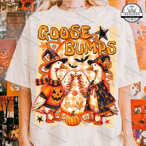 Goose Bumps Png, Fall Goose PNG, Funny Cozy Goose, Autumn Goose Shirt Png, Cute Autumn Animal Design for Shirts, Fall Png, Digital File
