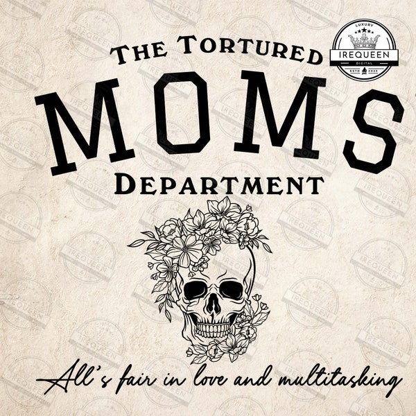Tortured Moms Svg, Love and poetry Svg, Poet Album Inspired Svg, In My Mom Era Svg, Music Fan Mom Gift, Mother's Day Svg, Digital File