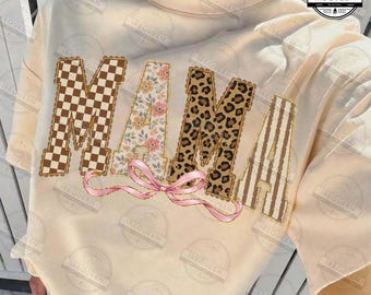 Mama Png, Leopard Mama Png, Checkered Mama Png, Western Mama Png, Retro Mama Png, Mothers Day Png, Preppy Mama, Digital File