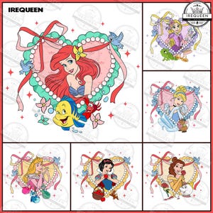 Movie Princess Png Bundle, Girls Princess Png, Movie Princess Png, Princess Movie Png, Kids Princess Png, Character Cartoon , Digital File