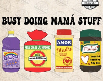 Mama Guerrera Como tu sazón no ay dos Fabulosa PNG Mothers Day Gift, Mother Day Png, Gift For Mom Png, Digital File