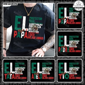 Él Es Papá Png, Spanish Father’s Day Design, Protector Maestro Líder Png, Latino Dad Quote Png, Spanish Dad Png, Padre Png, Digital File