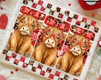 Funny Valentine Highland Cow Png, Valentine Coquette Png, Valentine's Day Png, Howdy Valentine Png, Love XOXO Png, Heart Png, Digital File