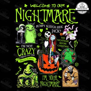 Halloween Nightmare Character Png, Trick Or Treat Png Design, Halloween Cartoon Png, Nightmare Halloween Png, Spooky Png, Digital File