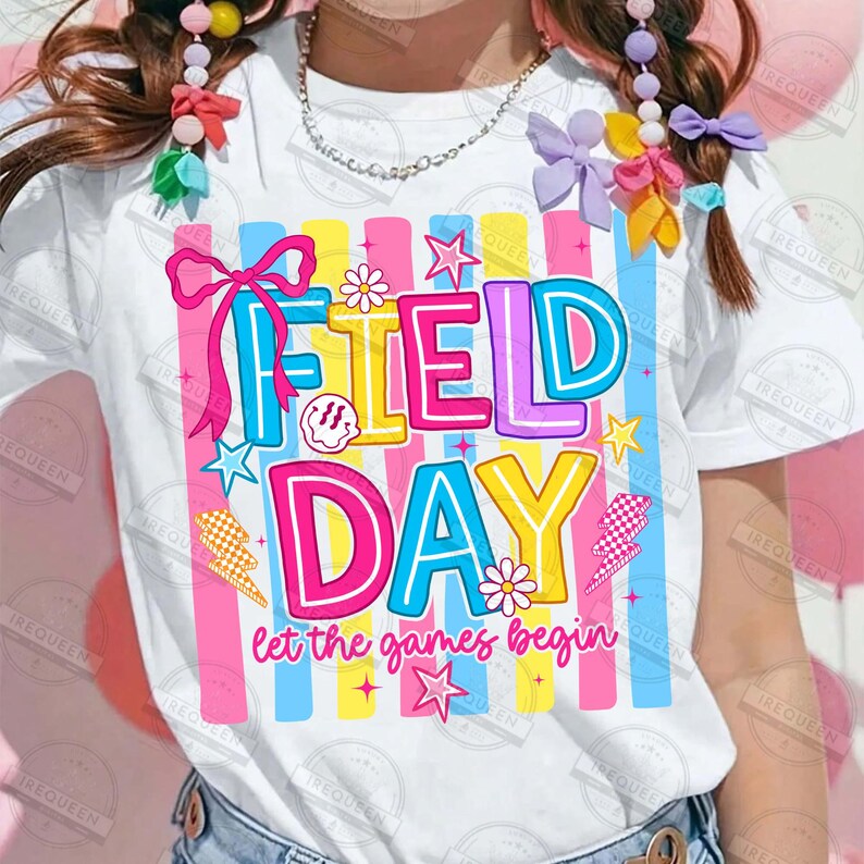 Field Day Let the Games Begin Png, Field Day Png, Field Day Colorful ...