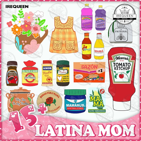 15+ Mama Guerrera Como tu sazón no ay dos Fabulosa SVG Bundle, Mother's Day Gift Cricut Svg, Spanish Mom, Best Mom Ever Svg, Digital File