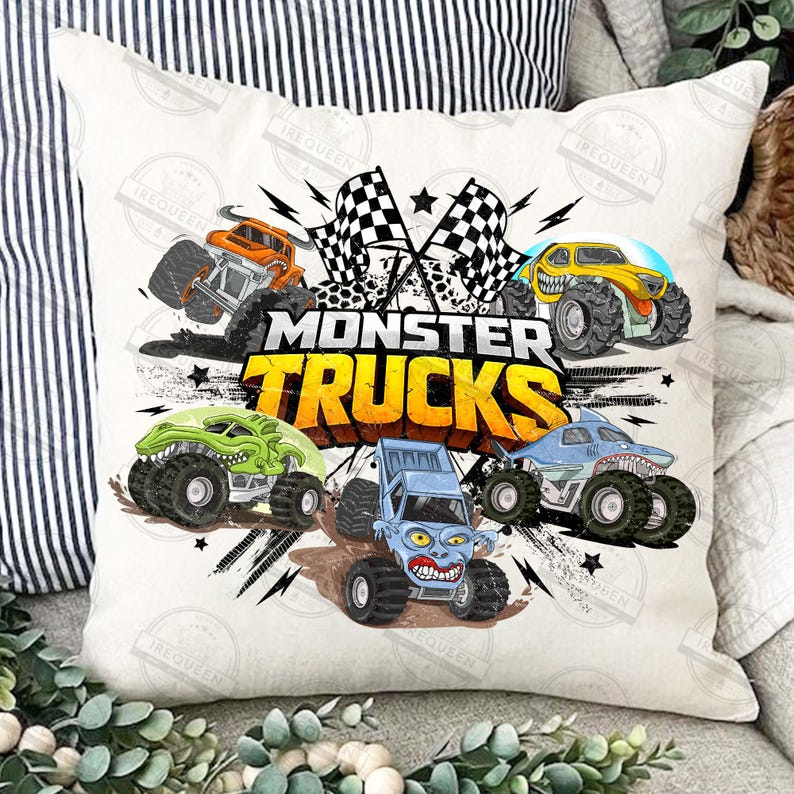 Monster Trucks png, auto's png, Monster Trucks Are My Jam png, jongenst-shirt, Monster Truck png, Monster Jam png, jongensauto's, wielen, digitaal bestand afbeelding 4