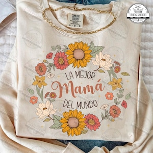 Spanish Mothers Day png, Retro Madre PNG, Floral Mama Png Design, Latina Mom Png, Mothers Day Png, Mamá Png, Retro Mama Png, Digital File