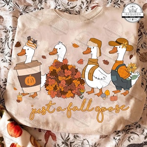 Just A Cozy Goose Png, Autumn Cozy Png, Fall Vibes Png, Pumpkin png, Coquete Png, Autumn png, Goose Png, Fall Autumn Shirt Png, Digital File