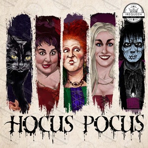 Halloween Bad Witches Vibes Png, film de sorcières Png, Salem Coffee Png, Halloween rétro Png, saison effrayante Png, Witch Sisters, fichier numérique