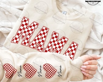 Mama Valentine Png, Valentine Heart Png, Custom Valentine Png, Mama Valentines Png, Valentine's Day Png, Retro Valentine Png, Digital File