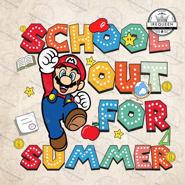 School Out For Summer PNG, Teacher Design Png, Last Day of School Png, Funny Last Day of School Png, Schools Out For Summer, Digital File