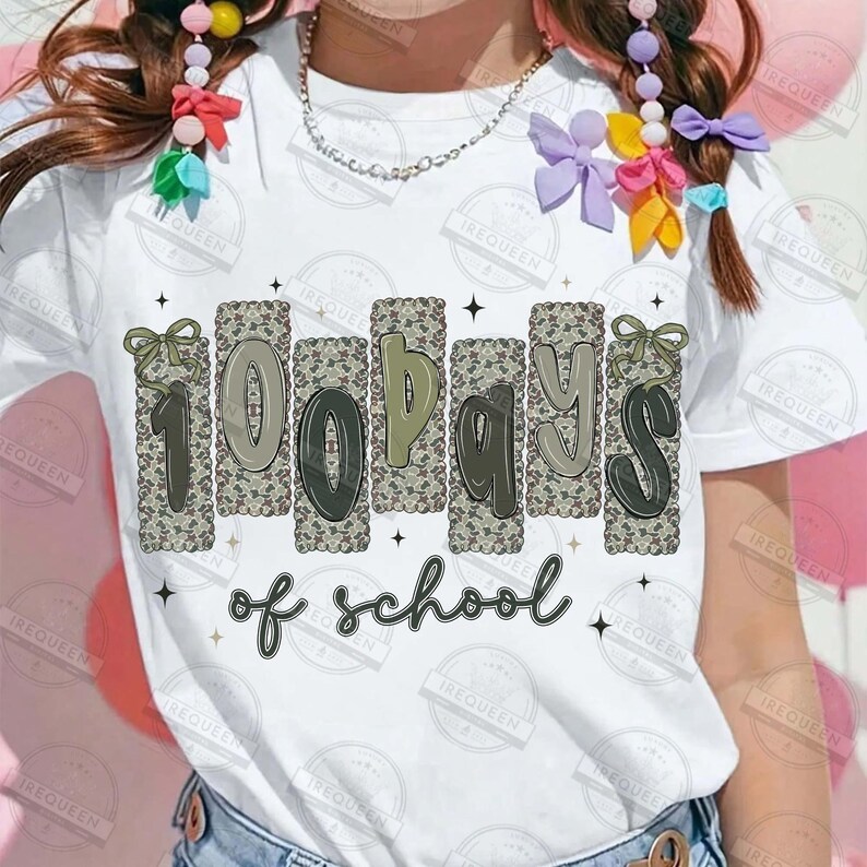 100 Days of School Baseball Camo Png, Camo Cap Boy School Shirt Design ...