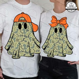Camo Ghost Png, Camo Png, Preppy Png, Trendy Camo Shirt Design, Camouflage Halloween Png, Spooky Season Png, Camo Fall Png, Digital File