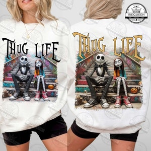 Halloween Horror Movies Thug Life Png, Spooky Season Png, Halloween Nightmare Png, Trick Or Treat Png, Horror Halloween Png, Digital File