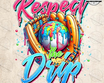 Baseball Drip Png, Game Day Baseball Png, Retro Baseball Png, Ice Cream Drip Png, Respect The Drip Png, Mama Png, Baseball Mom, Digital File
