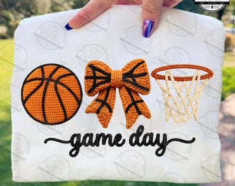 Imagen PNG de mamá de baloncesto con hilo sintético, imagen PNG de baloncesto coqueta, imagen PNG de baloncesto de ganchillo, diseño de camiseta para el día del partido, imagen PNG de temporada de baloncesto, archivo digital