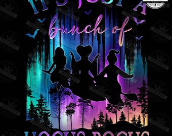Movie Neon Halloween Character Png, Bad Witches Vibes Png, Retro Witches Movie Png, Halloween Design Png, Digital File