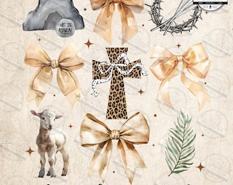Vibras de Pascua (Png), Pascua retro (Png), Diseño de camiseta de primavera, Mucho puede pasar en tres días (Png), Coqueta de Pascua (Png), Floral (Png), Archivo digital