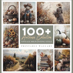 100+ Herbst Galerie Wanddrucke | Druckbare Wandkunst, Herbst Poster,  Herbst Landschaften, Herbst Drucke, Herbst Öl Malerei Druck, Vintage