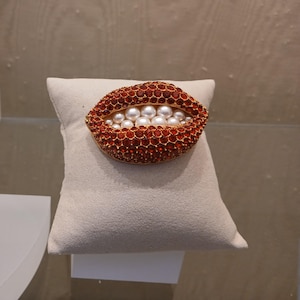 Dali lip brooch - Etsy 日本