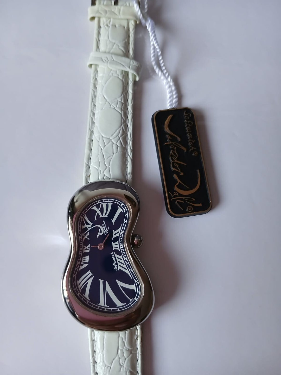 時計 SalvadorDali Soft watch by EXAEQUO 92006 Vintage Salvador Dali Exaequo Softwatch Gold Plated Quartz