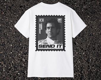 Maglietta vintage Ayrton Senna F1: Heritage GP Tee
