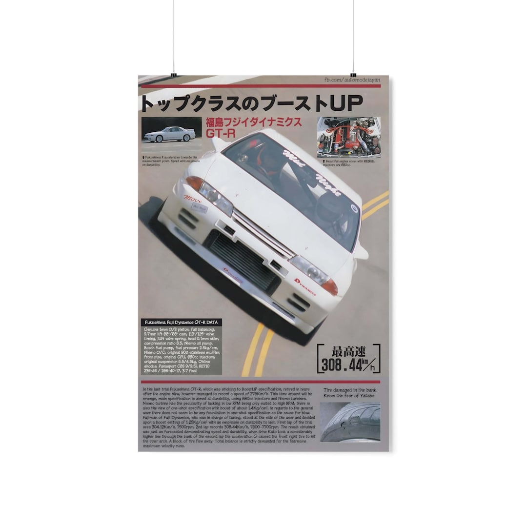 Mid Night Club Nissan R32 Old School Racing Posters Racing - Etsy