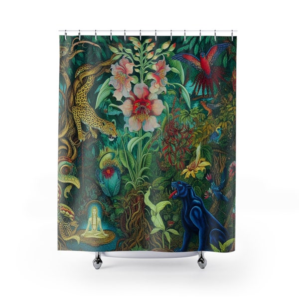 Jungle Dhamma | Shower Curtain