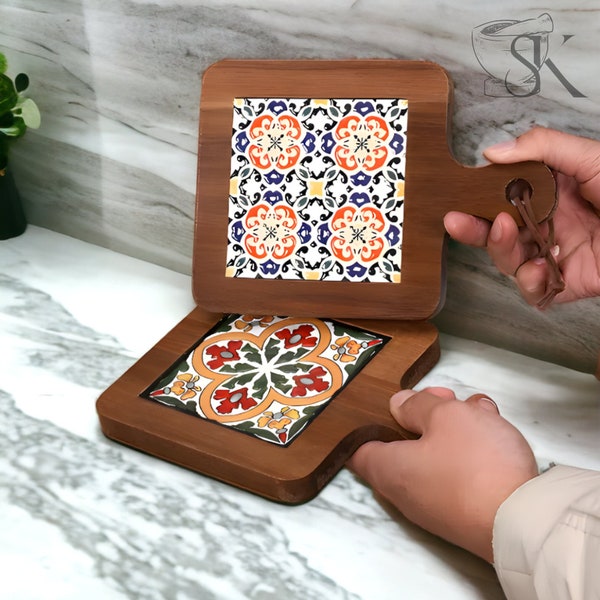 Ceramic Tile Trivet Etsy