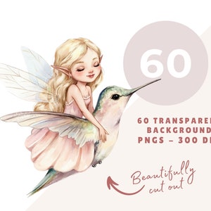 Aquarell Feen-Kunst, Feen-Geburtstag, rosa Feen-Welt, Feen-Kinderzimmer, Feen-Garten, Pilz Clipart, Feenwelt, Feen PNG, Feen