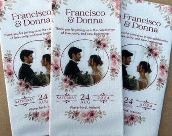 Créez des rêves : des serviettes personnalisées pour le mariage, aucune limite de couleur et de superbes photos !