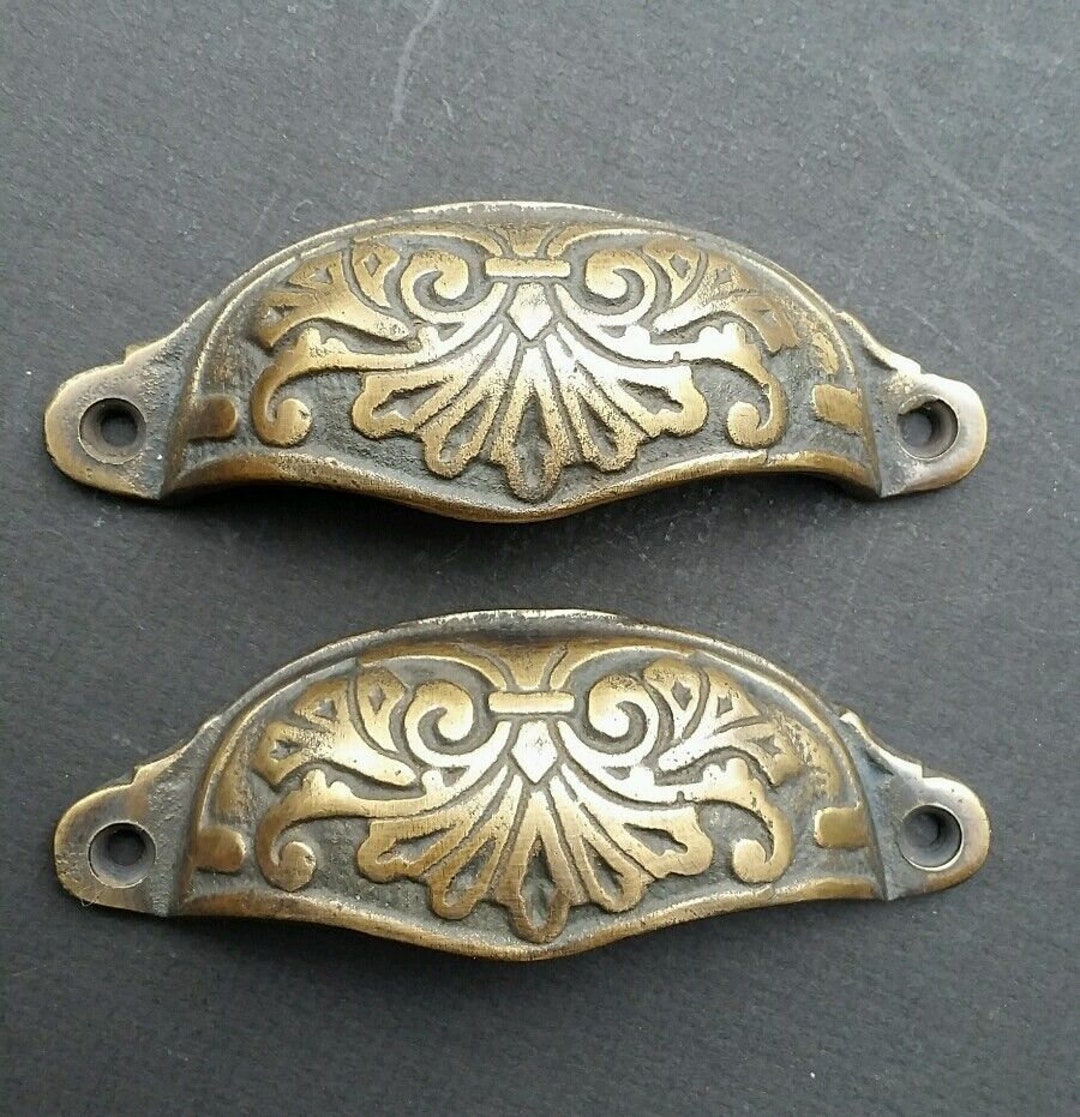 Antique Drawer Pulls Vintage Drawer Handles Handle Etsy