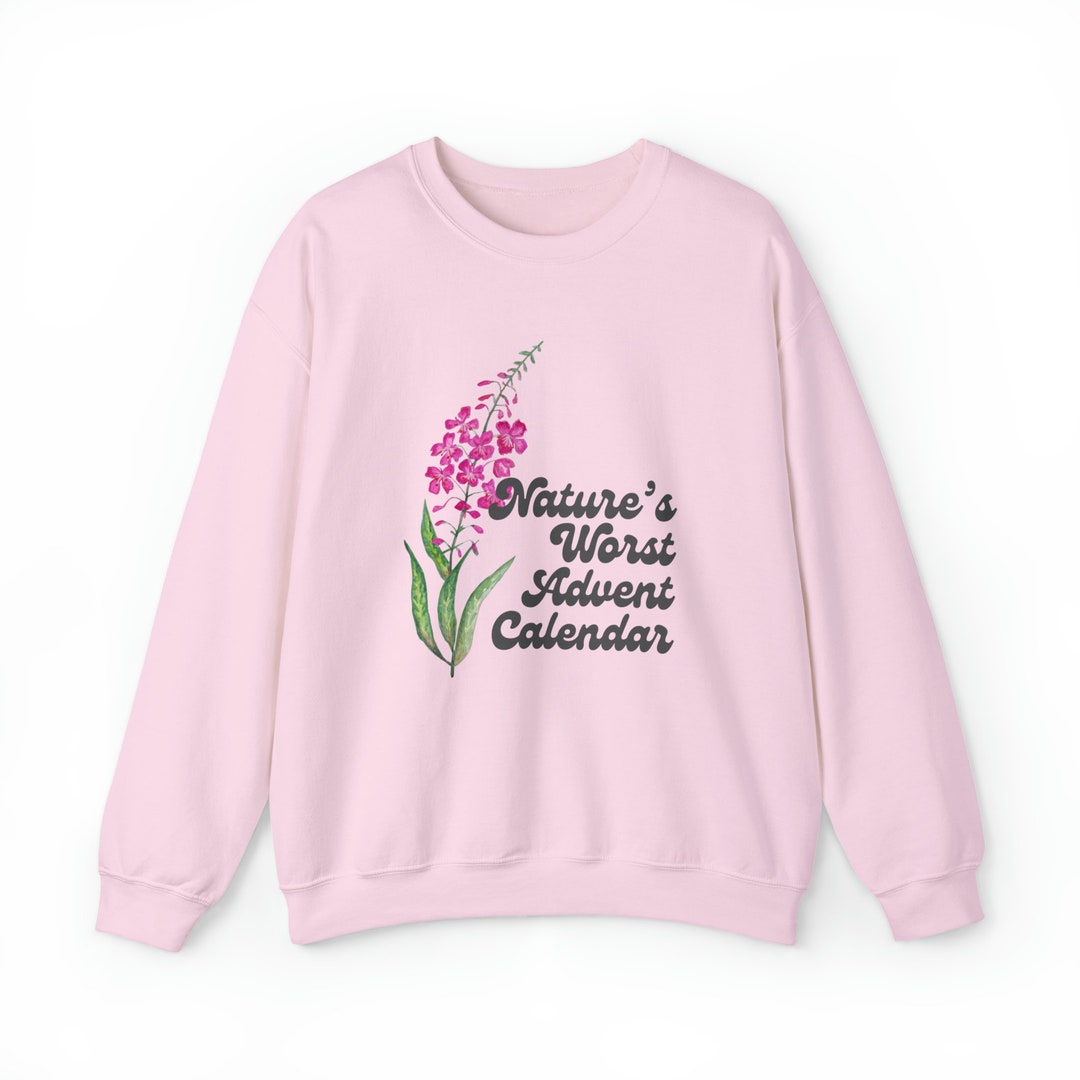 Fireweed: Nature #39 s Worst Advent Calendar Alaska Crew Neck Sweater Etsy Fireweed: Nature #39 s Worst Advent Calendar Alaska Crew Neck Sweater Etsy