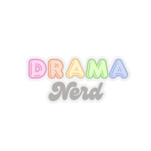 Drama Nerd Sticker