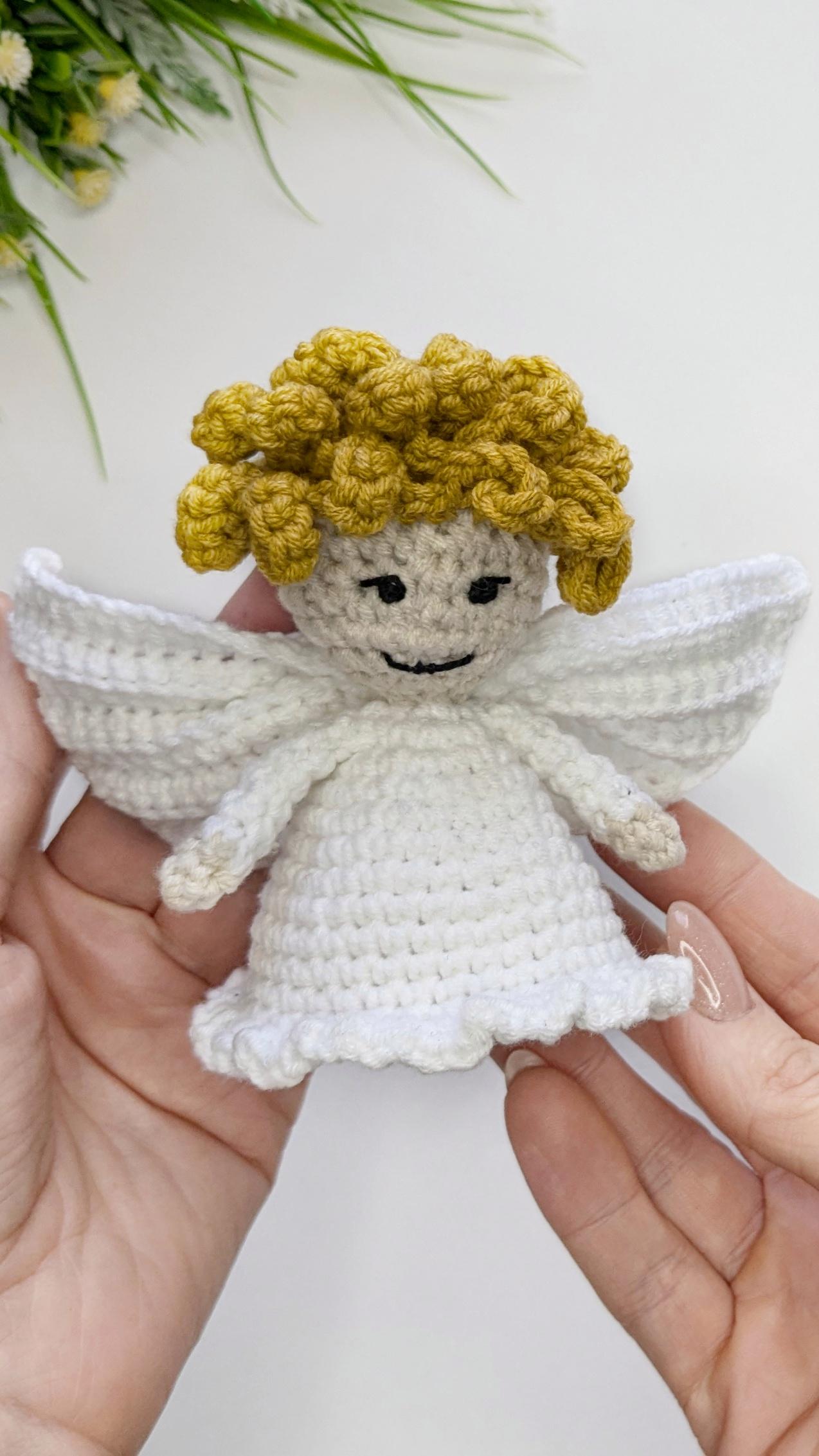 Angel Crochet Kit - D IY Ornament Decoration, Christmas